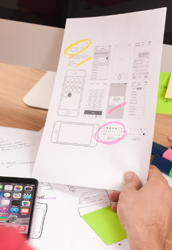 UX design and prototyping